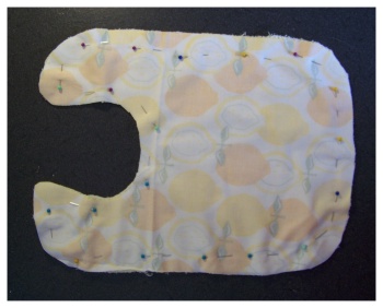 how to make a baby bib