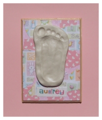 baby footprint or baby handprint crafts