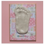 baby footprint keepsake