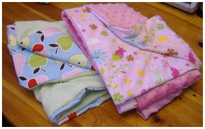 handmade fleece baby blankets