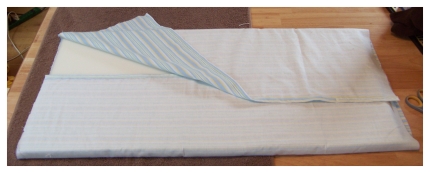 make a changing table pad cover