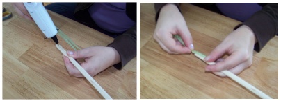 making a fairy wand toddler toy