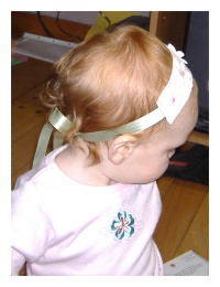 baby girl head band hair accessory