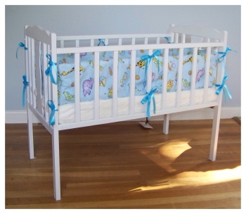 make your own baby crib bumpers